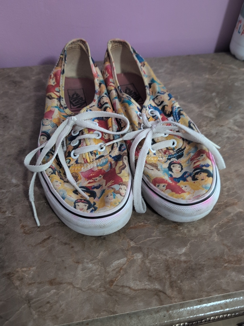 Vans Disney Princess Multicolor Canvas Sneakers